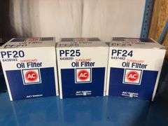 (7) Oil filters -AC and Valvoline