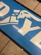 Good Year metal sign - 8' x 18"