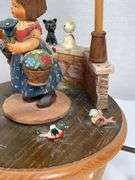 ANRI THORENS WOOD CARVED MUSIC BOX