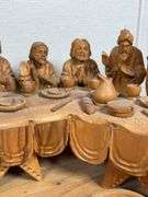 EXQUISITE HAND CARVED LAST SUPPER