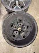 (2) 14" Pontiac wheel rims - see photos