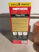 (19) various sizes of masking tape, (5) rolls of electrical tape and Clay kit