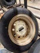 (4) miscellaneous tires like new with rims - see photos