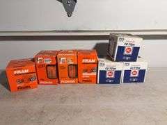 (7) Oil filters -(3) AC and (4) Fram