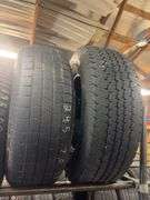 (2) tires like new - 245/70/17 and 275/70/18