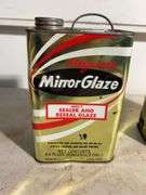 (2) mostly full Mirror Glaze Sealer and Reseal Glaze