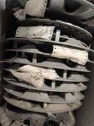 Tote of hubcaps - Honda, Cadillac, and more