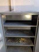 Metal storage cabinet - 3’ x 18” x 73”