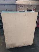 Wooden shelving unit - 4' x 1' x 5' tall