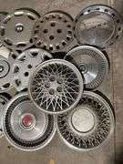 (15+) hubcaps including BMW, Pontiac, and more