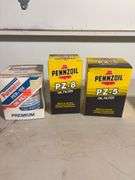 (6) Oil filters, Pennzoil, Purolator and more