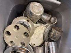 Tote miscellaneous hub caps and parts -American Racing, Ultra, Boyd’s and more