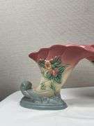 Hull Art Pottery Wildflower cornucopia vases