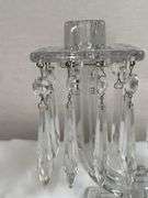 HEISEY GLASS CANDLESTICKS