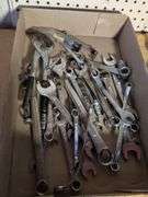 Large assortment of wrenches
