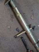 Top link assembly and hitch pin