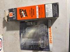 (5) Twister universal tail pipe hangers, lightbulbs, brushes and more