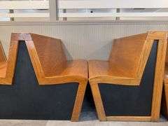 Wooden Dining Booths