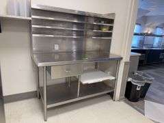 Steel Serving Station