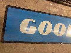 Good Year metal sign - 8' x 18"