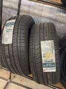 (2) tires like new - 255/60/17