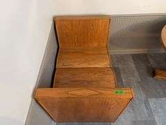 Wooden Dining Booths