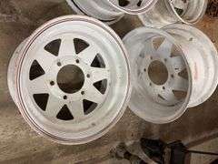 (4) 14” wheel rims -see photos