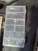 Compartment organizer with screws, washers, and more