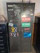 Metal storage cabinet - 3’ x 18” x 78” tall