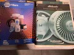 Large lot Oil filter manuals and Repair manuals