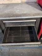 Black Craftsman tool chest - 4’ x 20” x 35” tall