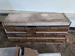 (2) brake rotors, hardware organizer, and splash guards