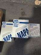 Flat of NAPA silver oil filters - see photos