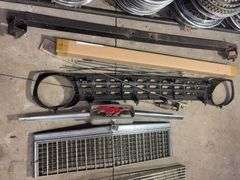 Miscellaneous grill covers, other vehicle parts and emblems