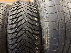 (4) tires like new - 195/60/16