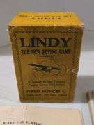 1927 PARKERS BROS. LINDY THE NEW FLYING GAME WITH BOX