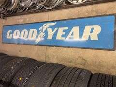 Good Year metal sign - 8' x 18"