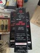 Electrical tape, engine enamel, new spark plugs, and more