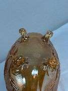 Fenton Orange Tree Marigold Carnival Glass Bowl