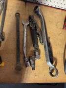 Large assortment of wrenches