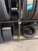 Metal tire rack - 21' x 18" x 84"