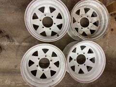 (4) 14” wheel rims -see photos