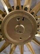 UNITED STARBURST MODEL 924 MID CENTURY CLOCK MOTOR WORKS HANDS ARE LOOSE