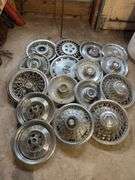 15+ hubcaps - see photos - Chevy, Pontiac, and more