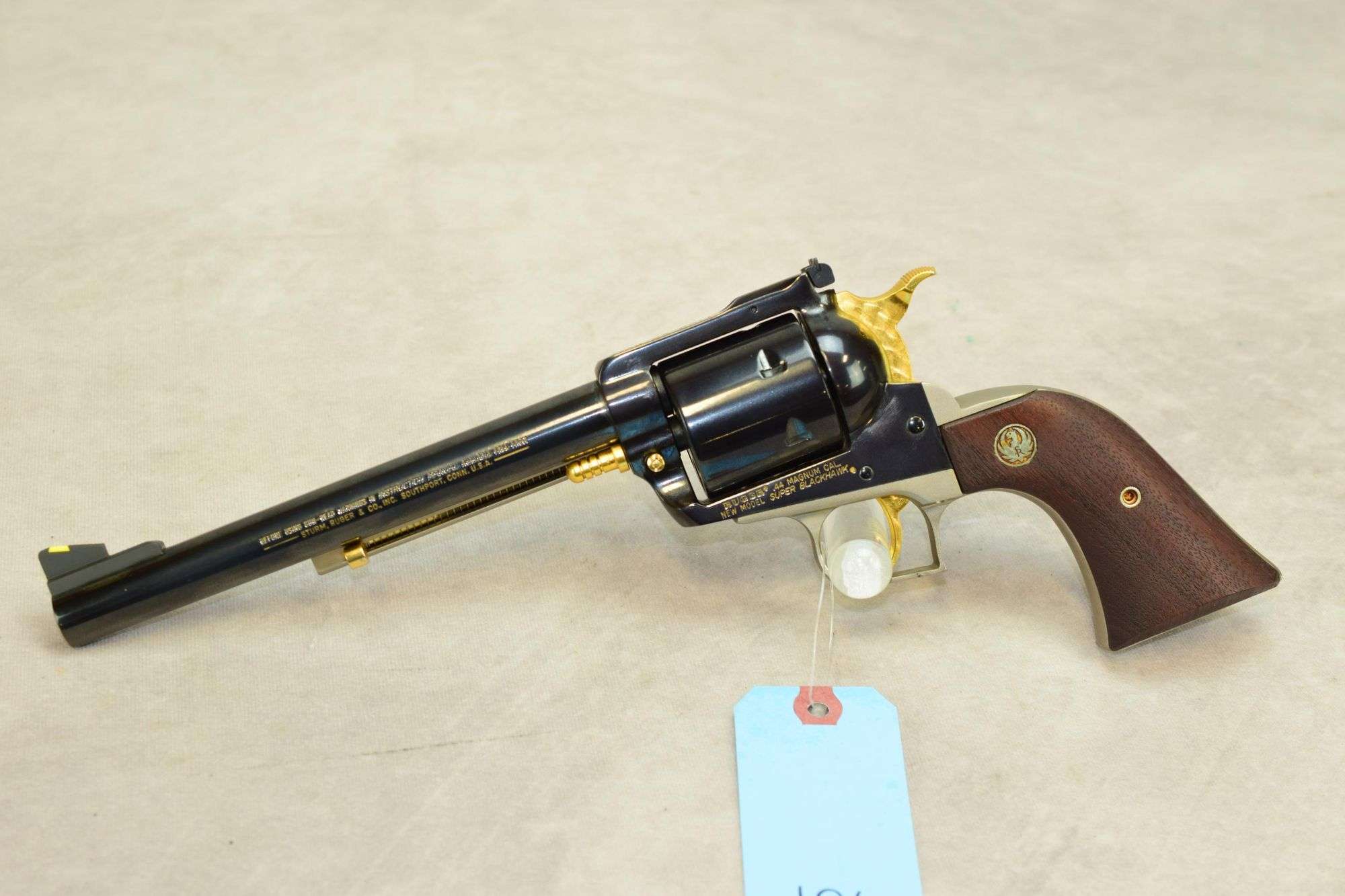Hawk Mag Ruger Super (Black Hawk) Mag-na-port Classic Cal .44 Mag - Kaufman ...