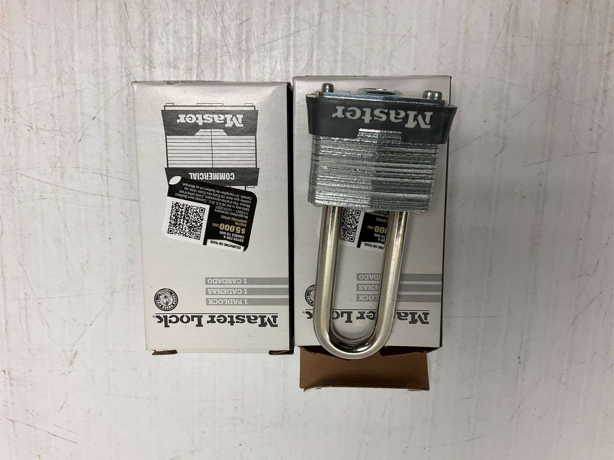 2 Commercial Master Locks