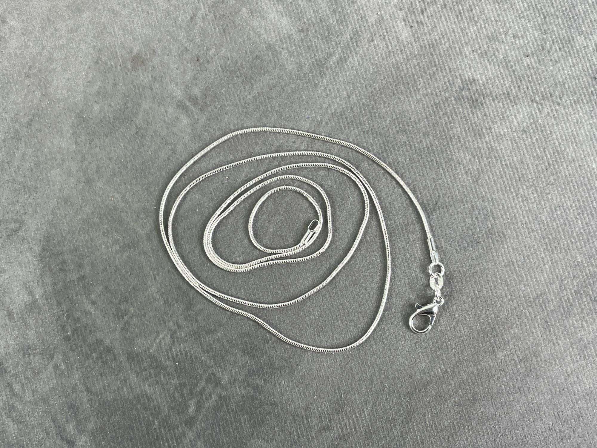 26” .925 Sterling Chain