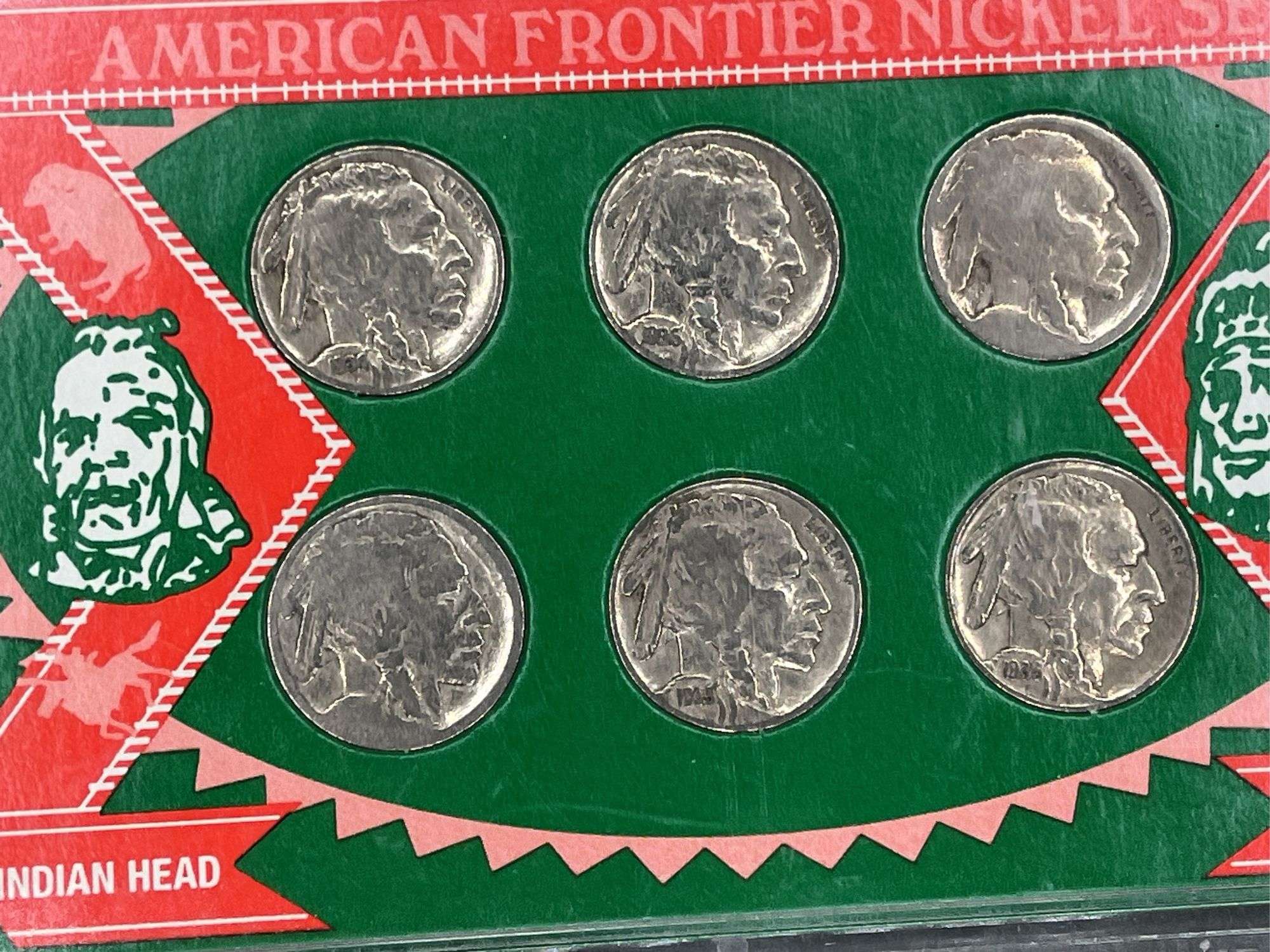 American Frontier Nickel Set
