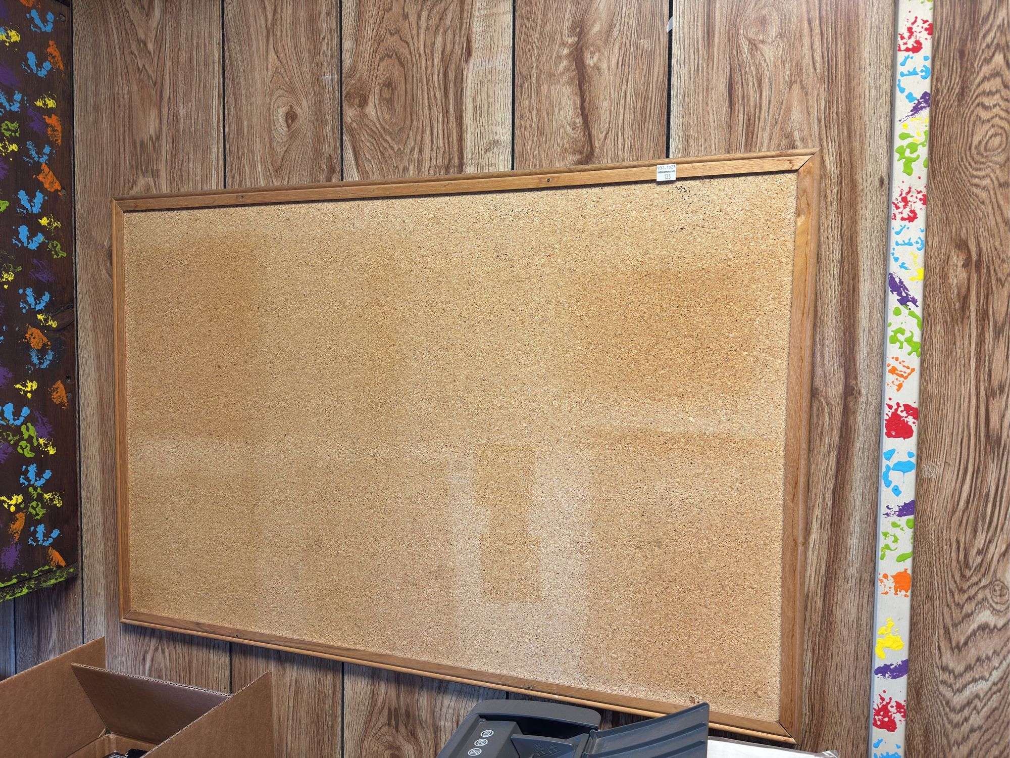 (3) Corkboards, Toaster, Phone, Stapler, Tape and Metal Organizer