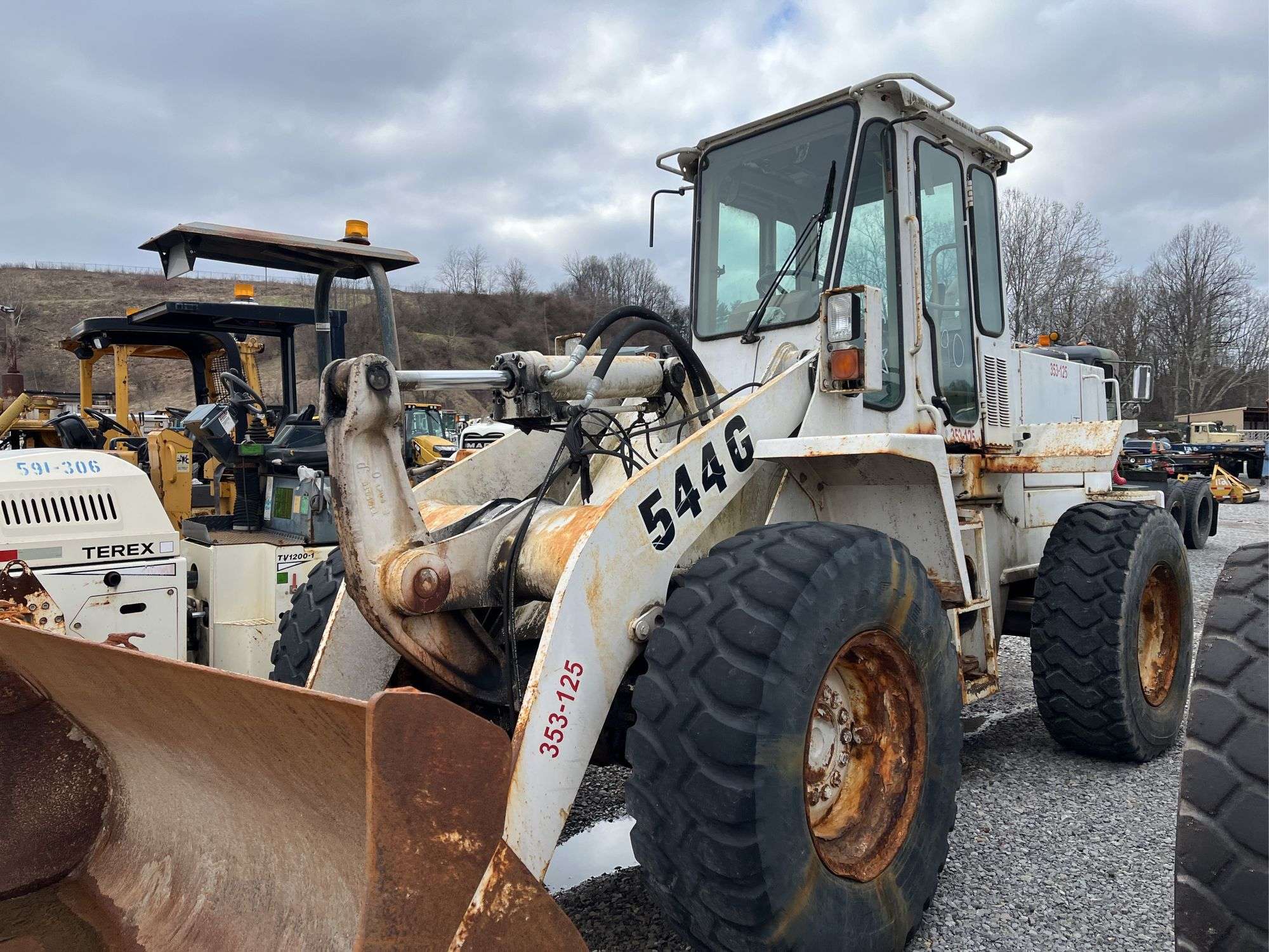 1995 John Deere 544G Endloader 4WD Vin# DW544GB555694